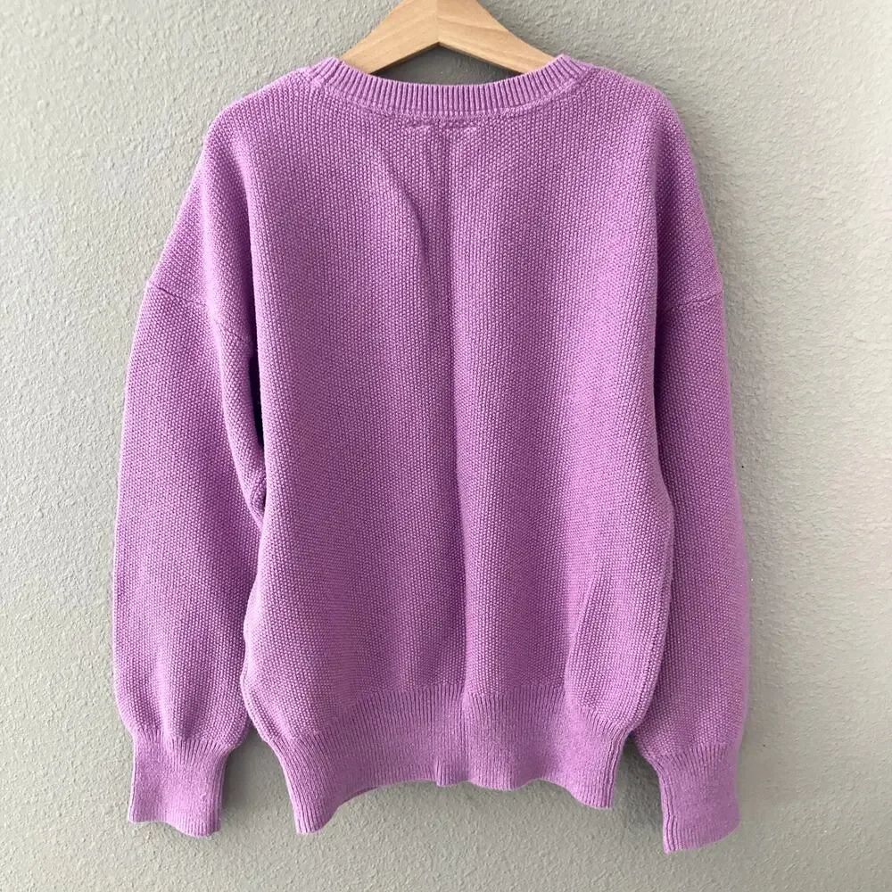Gap Slouchy Sweater - Violet - Small